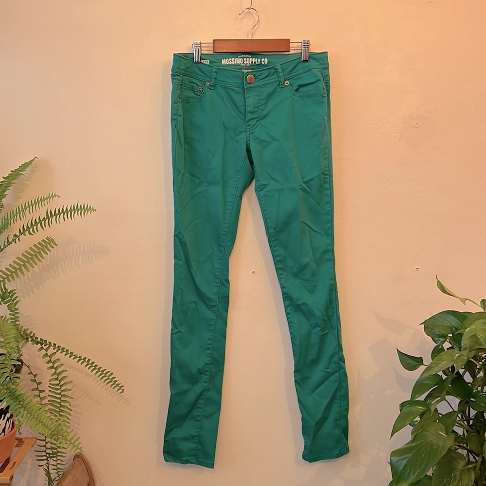 Skinny Teal Pants